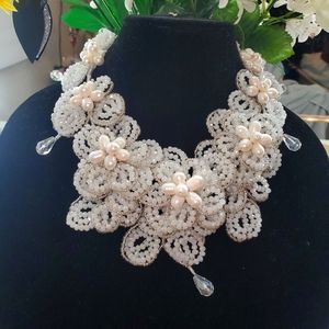handmade necklace choker is the crystal